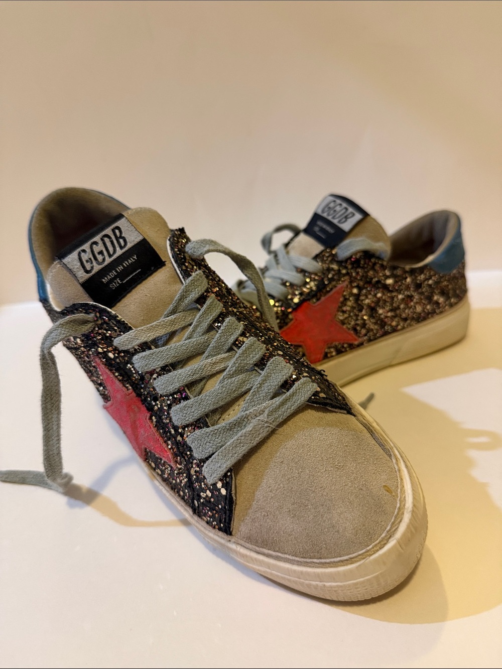 Golden Goose Glitter Sneakers - Picture 2 of 16